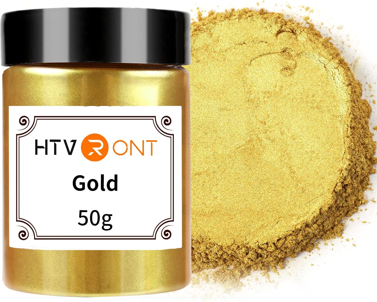 Gold Mica Powder for Resin – 50g Shimmer Pigment