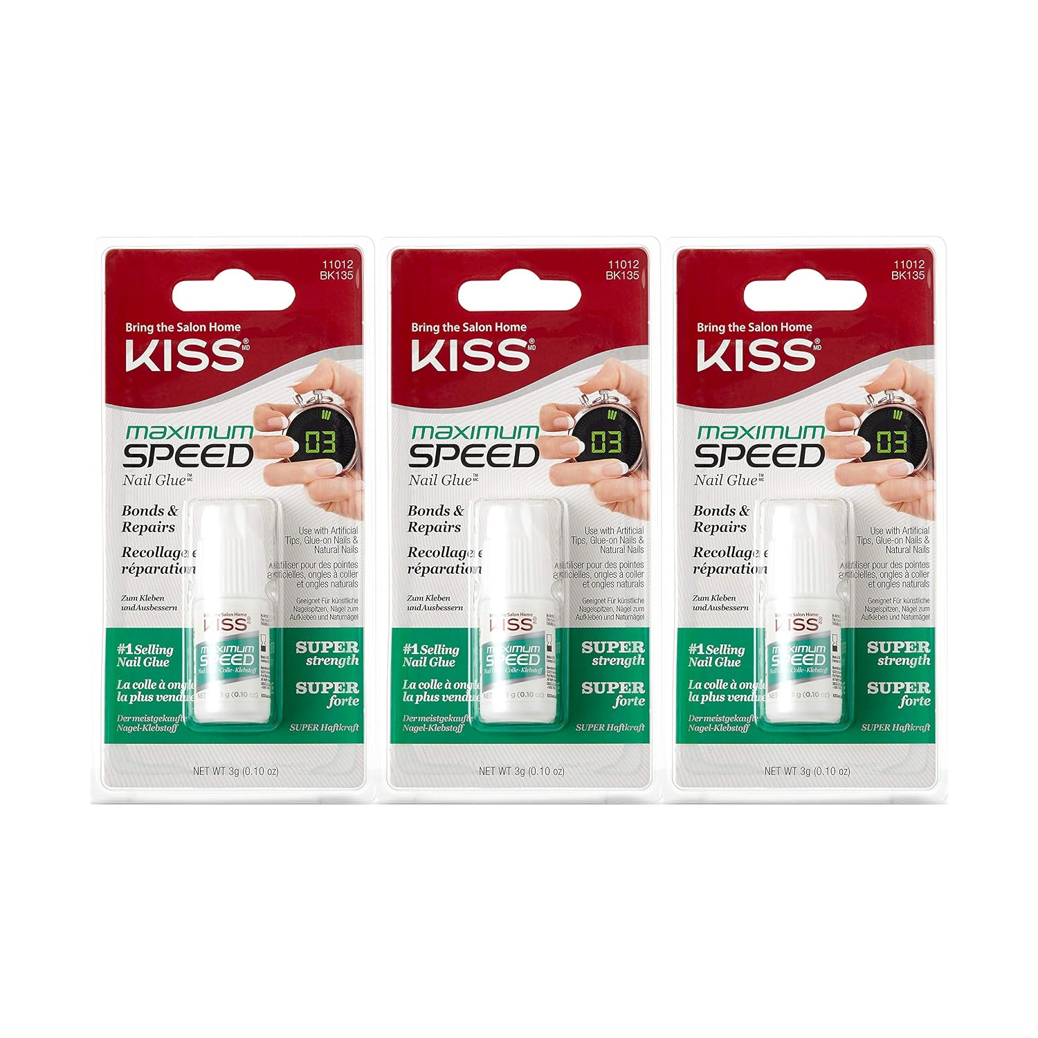 Maximum Speed Nail Glue — Fast 3-Pack Nail Guide