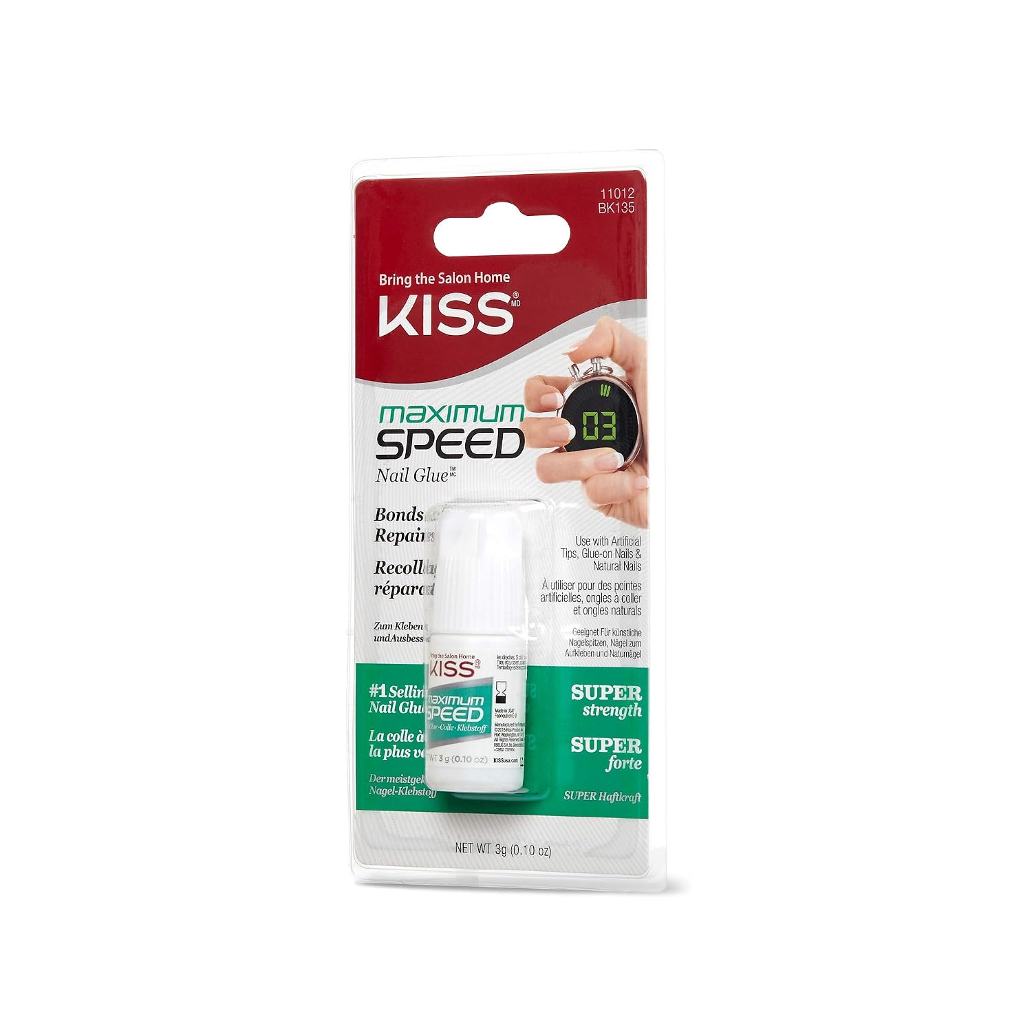 KISS Maximum Speed Nail Glue 3 pack - 2