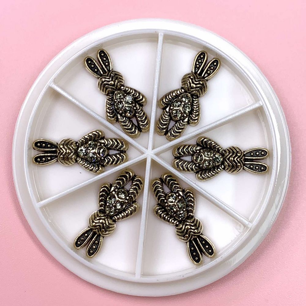 Antique Bunny Nail Charms: Salon Buyer’s Guide
