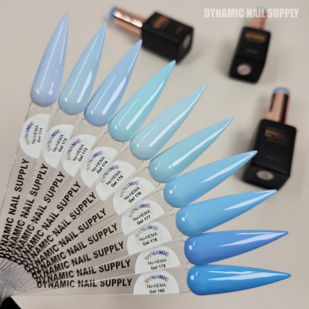 Spring Shades: HEMA-free Gel Polish for Pastel Blues