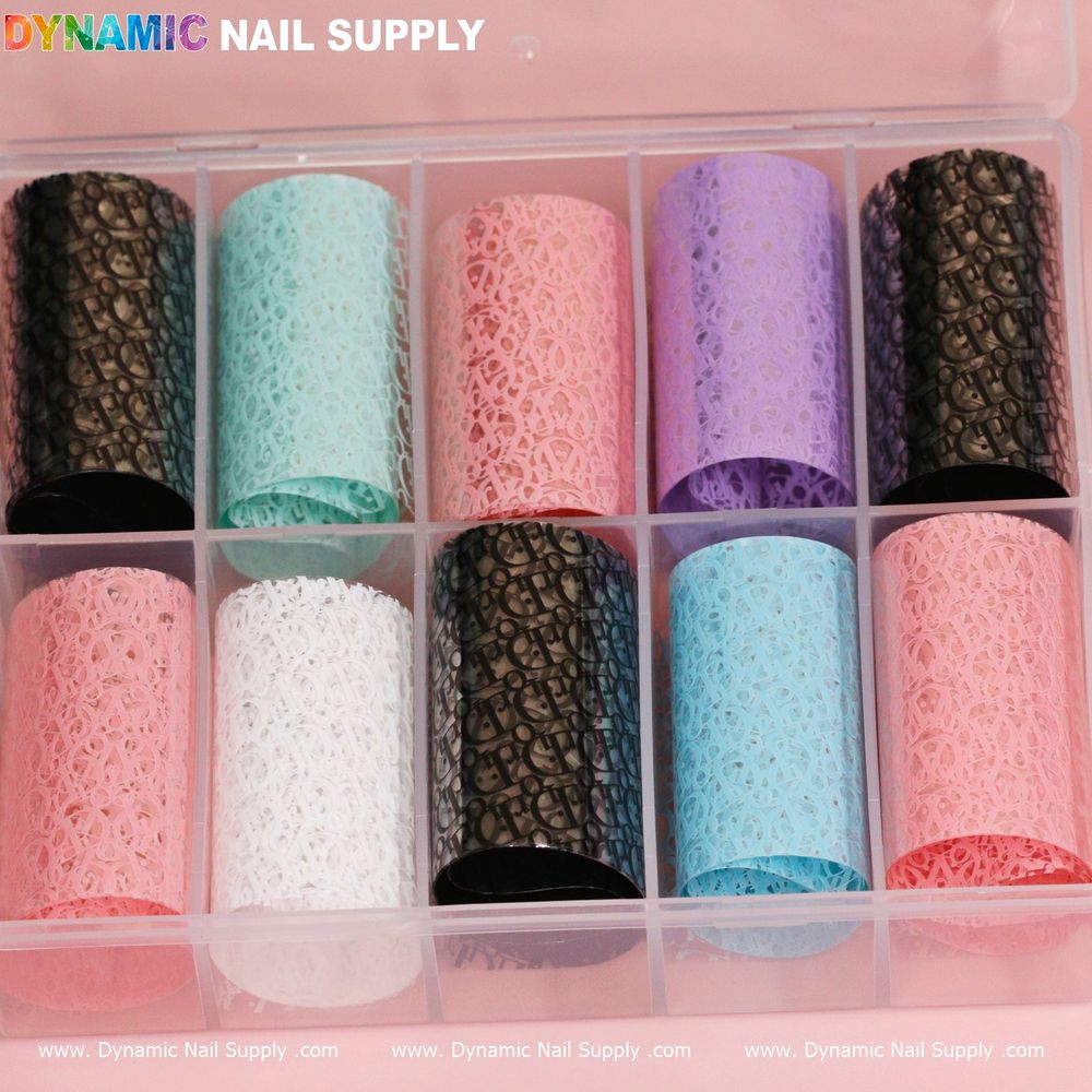 Luxury Nail Art Foils for Fast Salon Accent Work