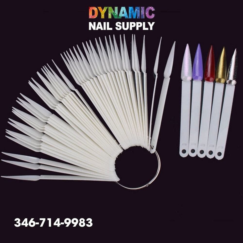 nail swatch display tips colors - 13