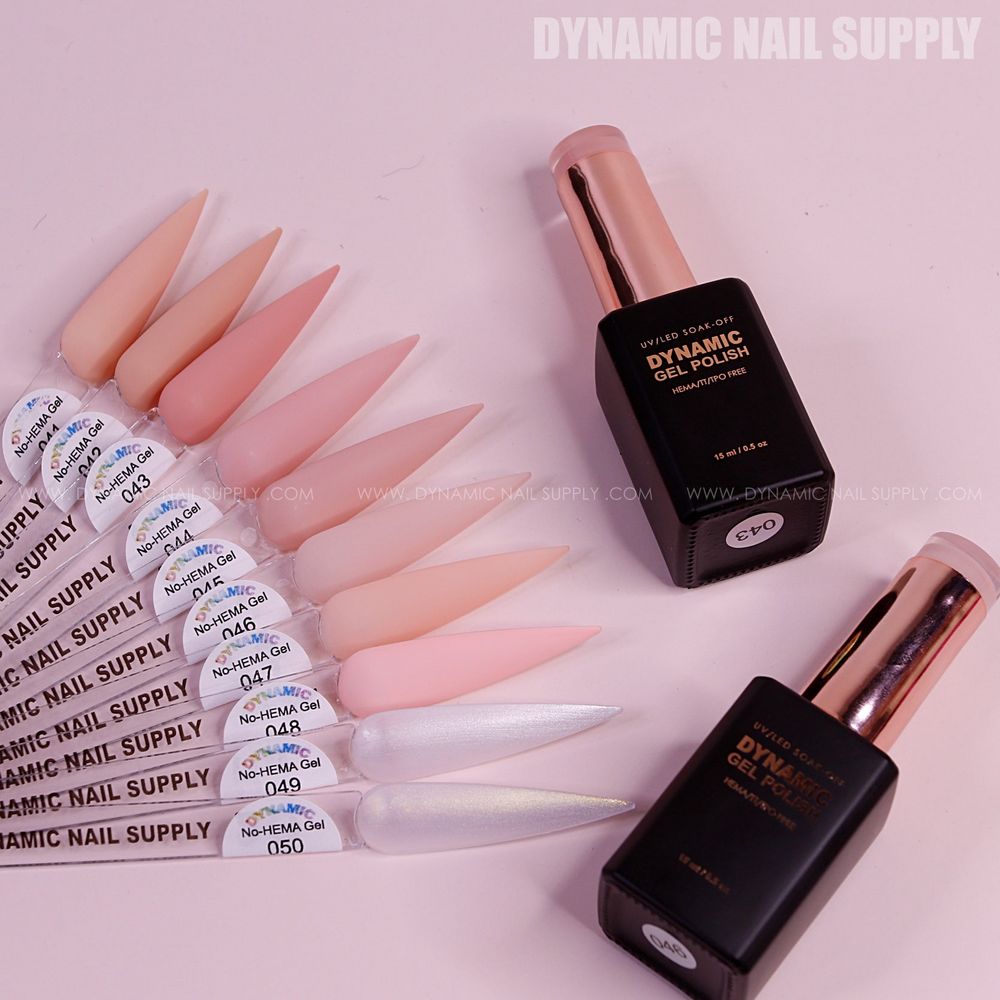 No-HEMA gel polish bottles - 10