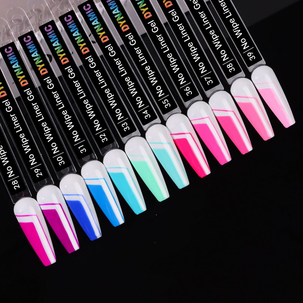 39-color no-wipe liner gel set - 6