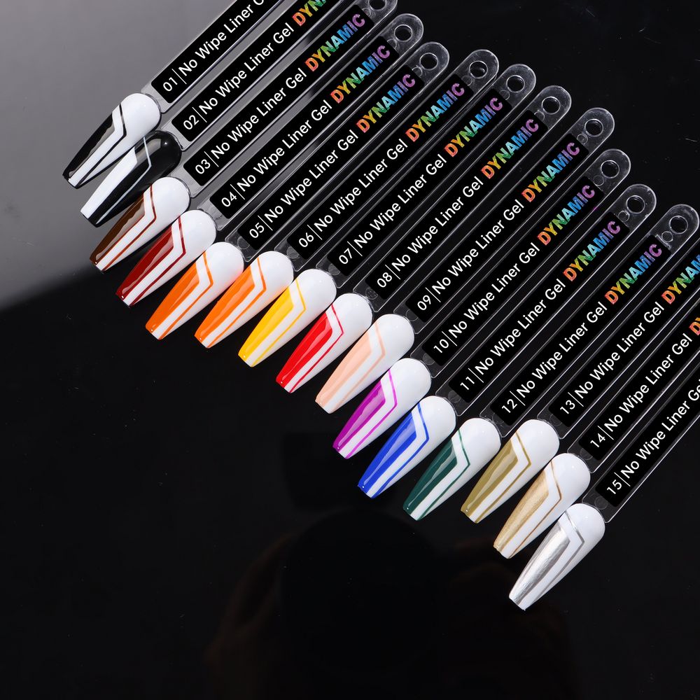 39-color no-wipe liner gel set - 7