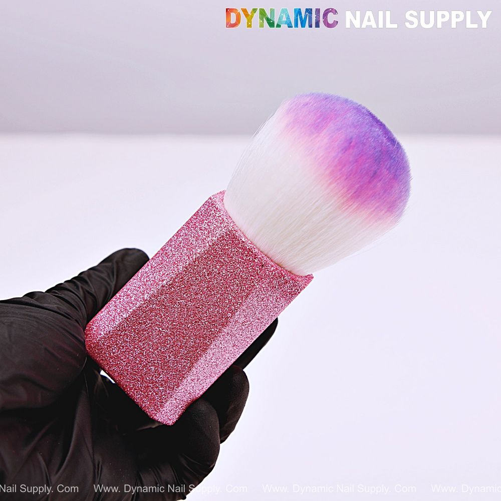 How to Get Salon-Ready Nails with an Ombre Pink Dust Brush