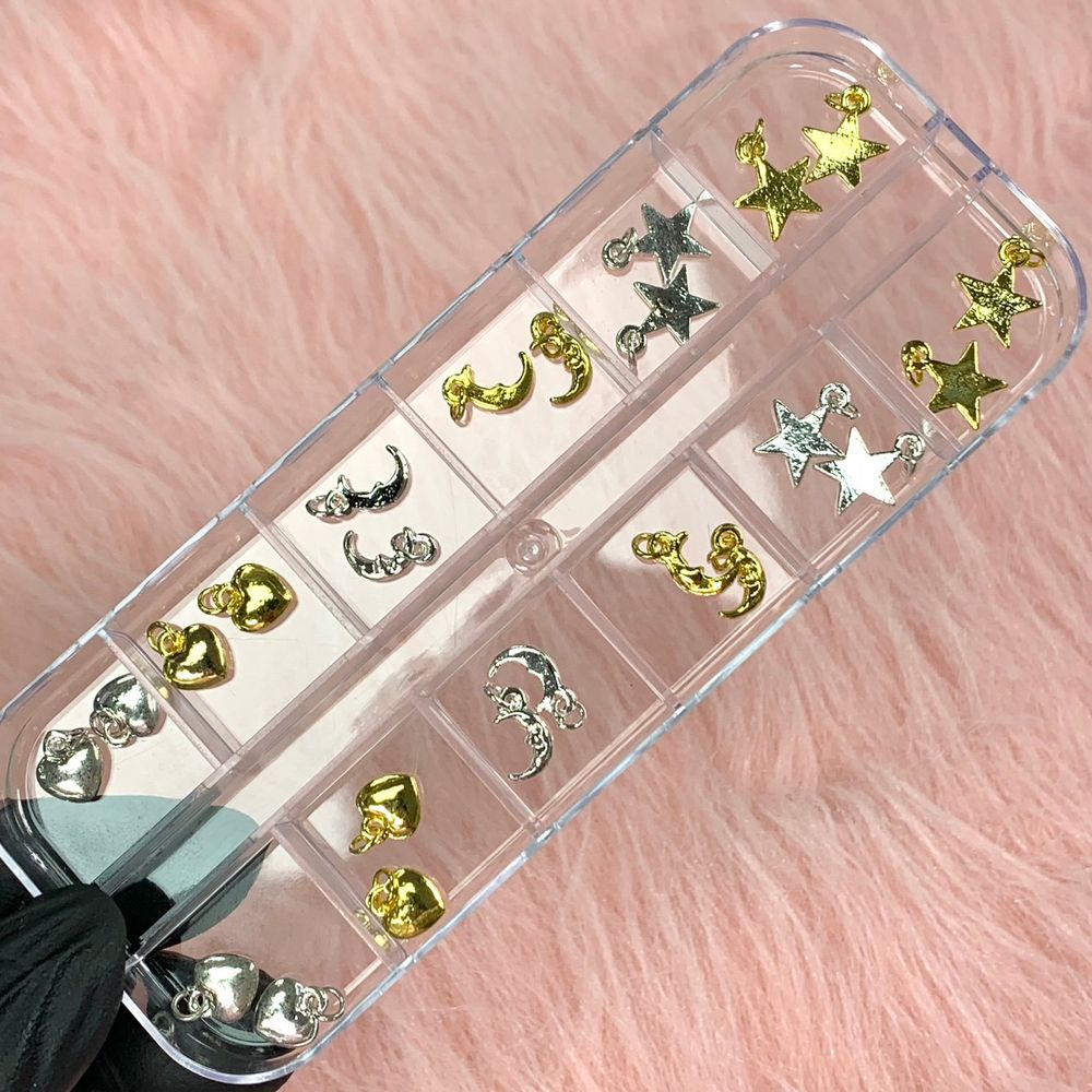 Silver Gold Nail Dangle Charms: Buyer’s Guide for Salons